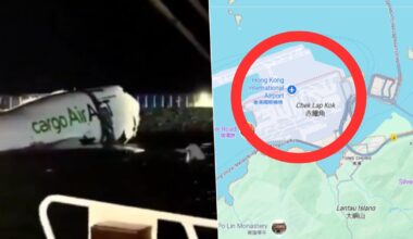 Tragiczny wypadek Boeinga 747 w Hongkongu: dwie ofiary śmiertelne, samolot całkowicie zniszczony