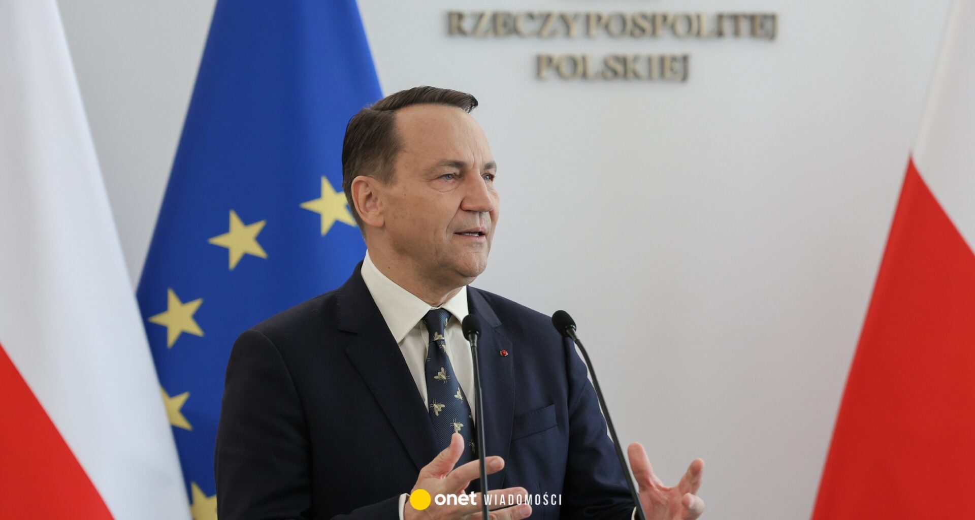 Iran wzywa polskiego dyplomatę po słowach Sikorskiego. "Zdecydowany protest"