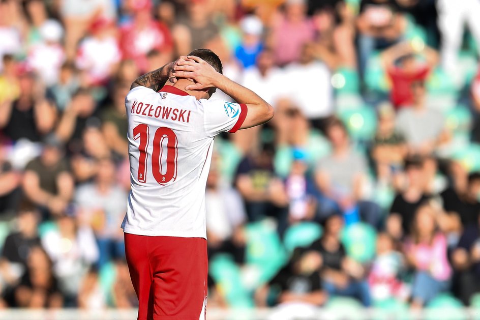 Kacper Kozłowski podobnie jak cała kadra zawiódł w czerwcu na Euro U-21