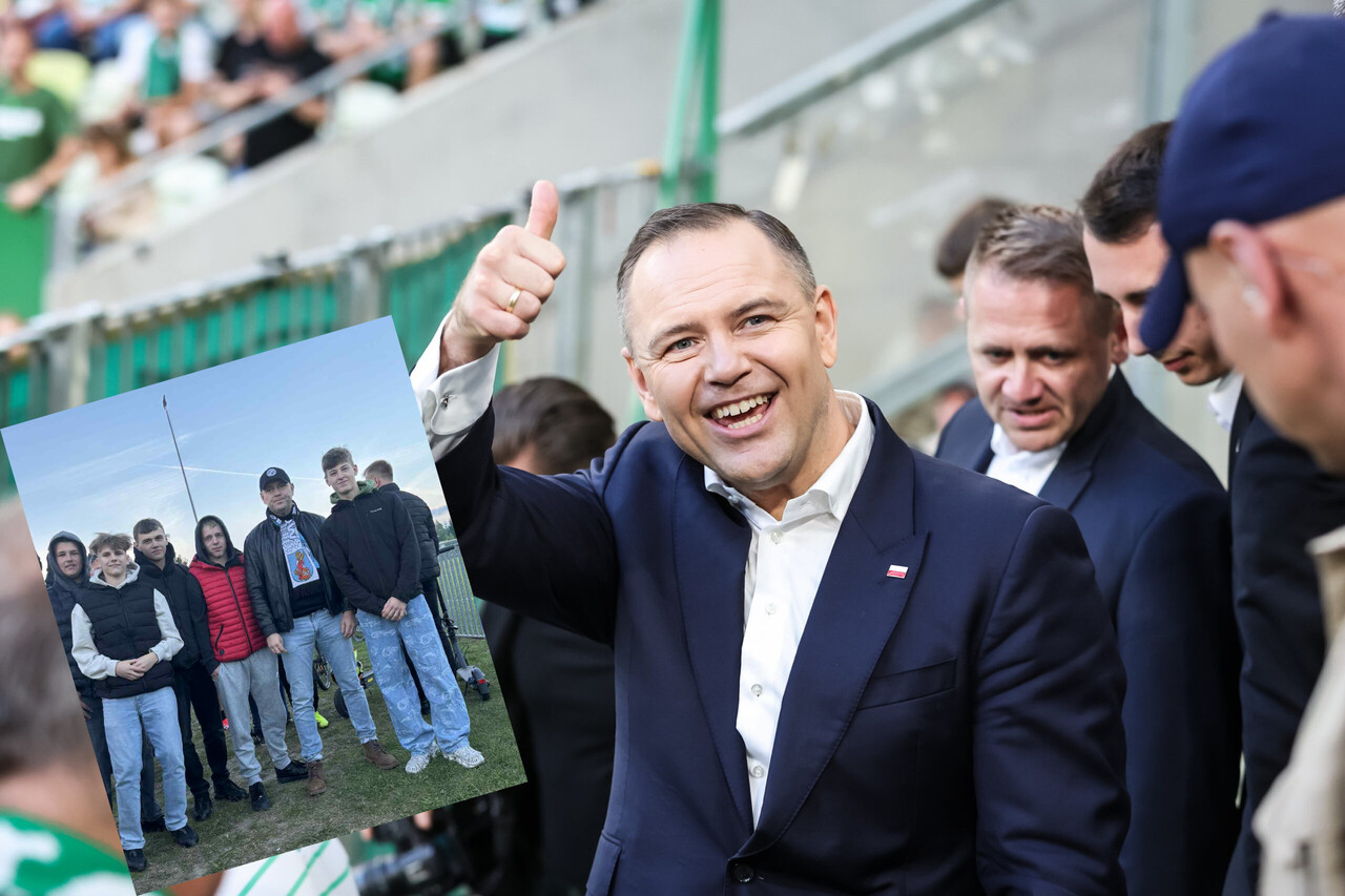 Karol Nawrocki na meczu A-klasy! Prezydent dotrzymał słowa i wrócił do Wolanowa