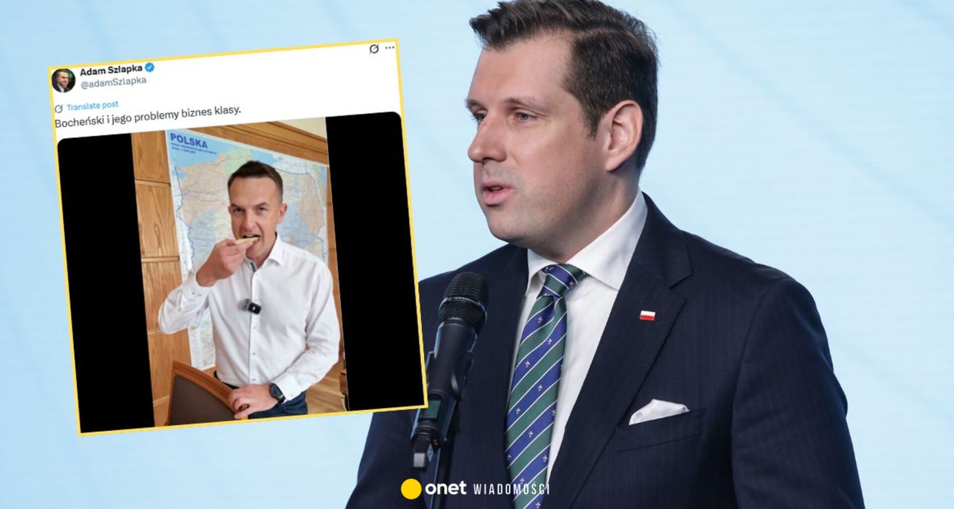 "Za Tuska Polskie Linie Lotnicze podają niemieckie masło". Jest reakcja rządu