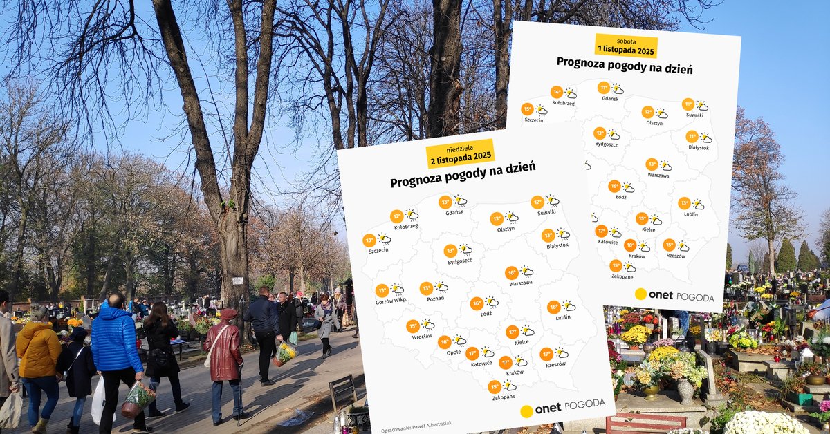 We Wszystkich Świętych w całym kraju pogoda dopisze