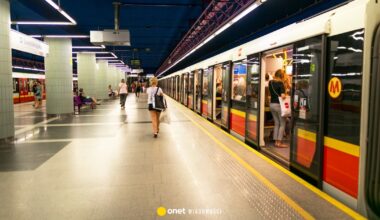 Problemy warszawskiego metra. Linia M1 kursuje na skróconej trasie