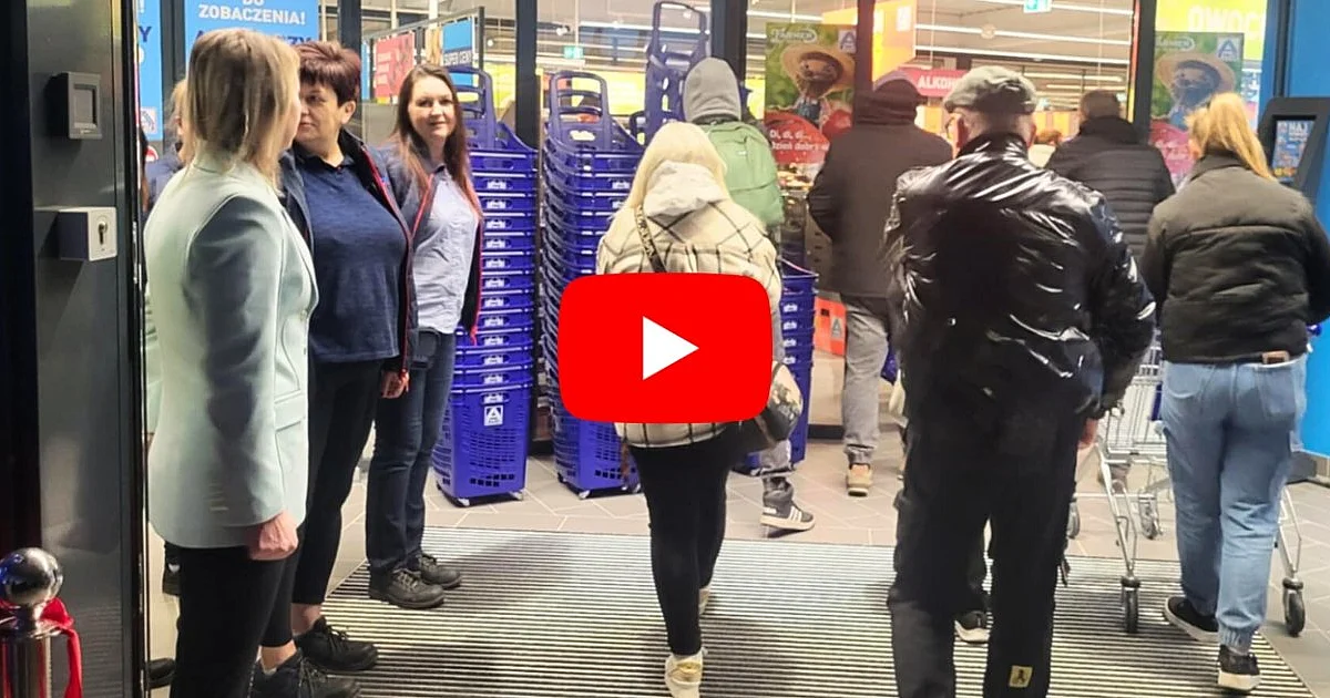 Nowy market otwarty! Tłumów nie było, ale sam sklep robi całkiem dobre wrażenie