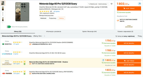 Motorola Edge 60 Pro