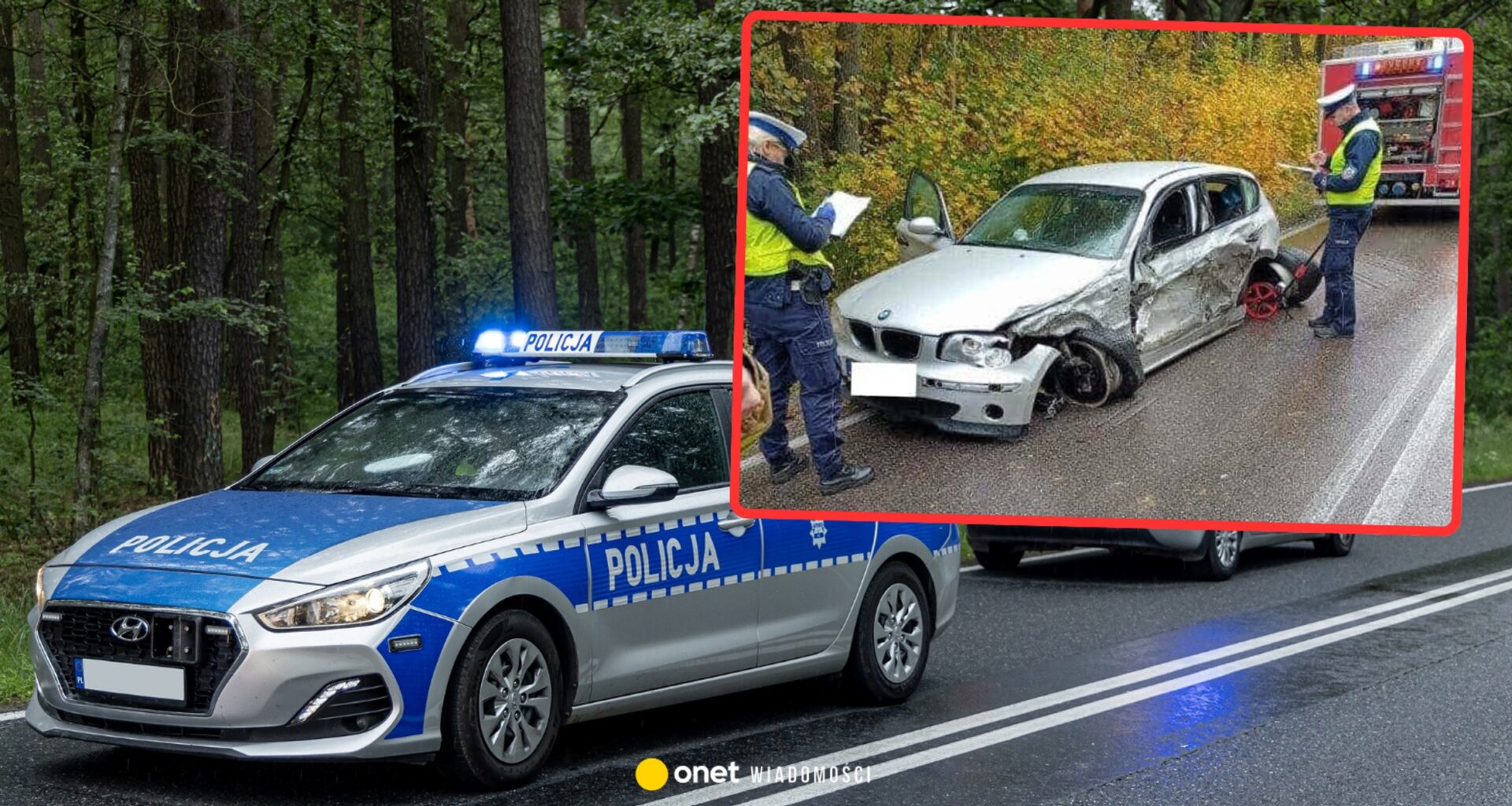 Dramatyczny wypadek na Kaszubach. 24-letni Kolumbijczyk został zatrzymany