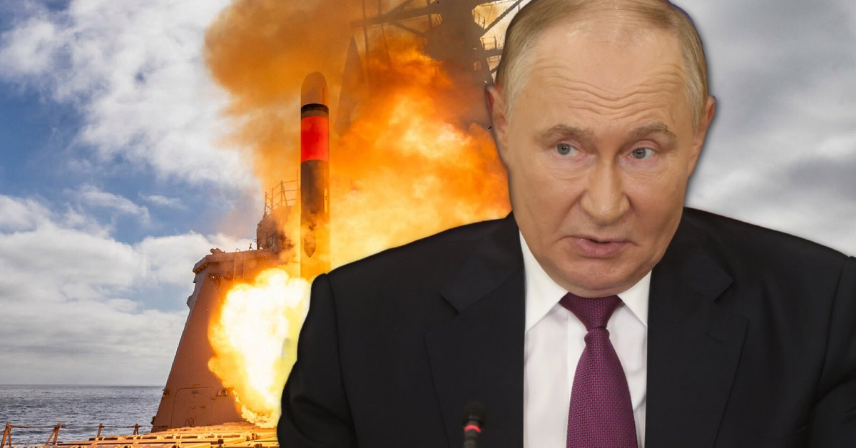 Władimir Putin i amerykański pocisk Tomahawk
