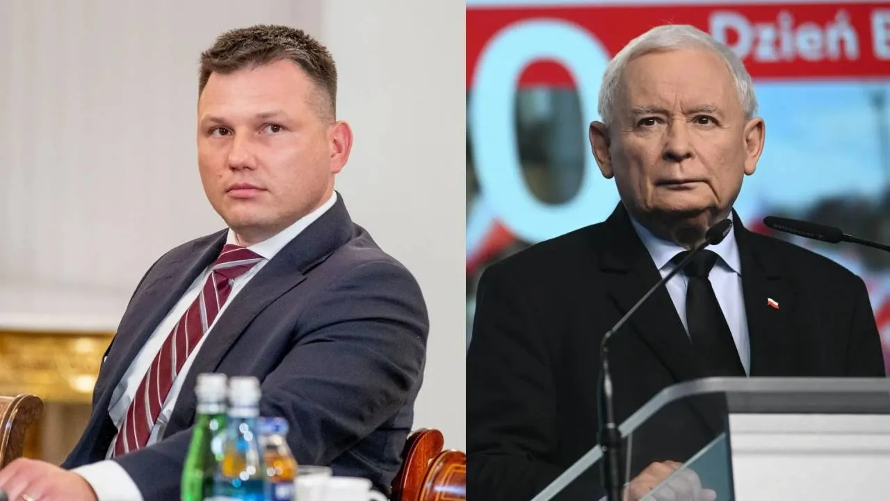 Sławomir Mentzen i Jarosław Kaczyński
