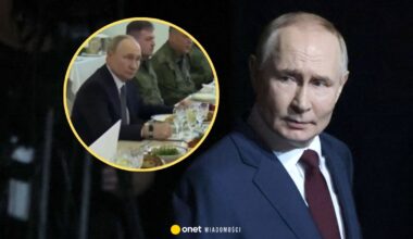 Tak Władimir Putin świętował swoje urodziny. Jego talerz wywołał poruszenie