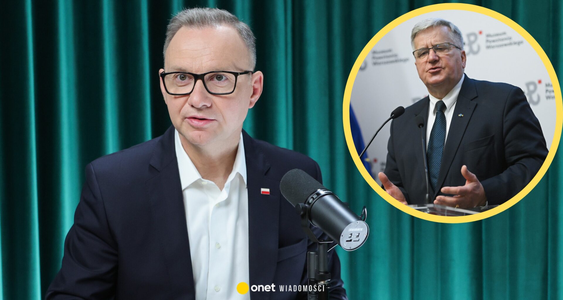 Były prezydent o nowej pracy Andrzeja Dudy. "Ojczyzna nie rozpieszcza" - Onet Wiadomości