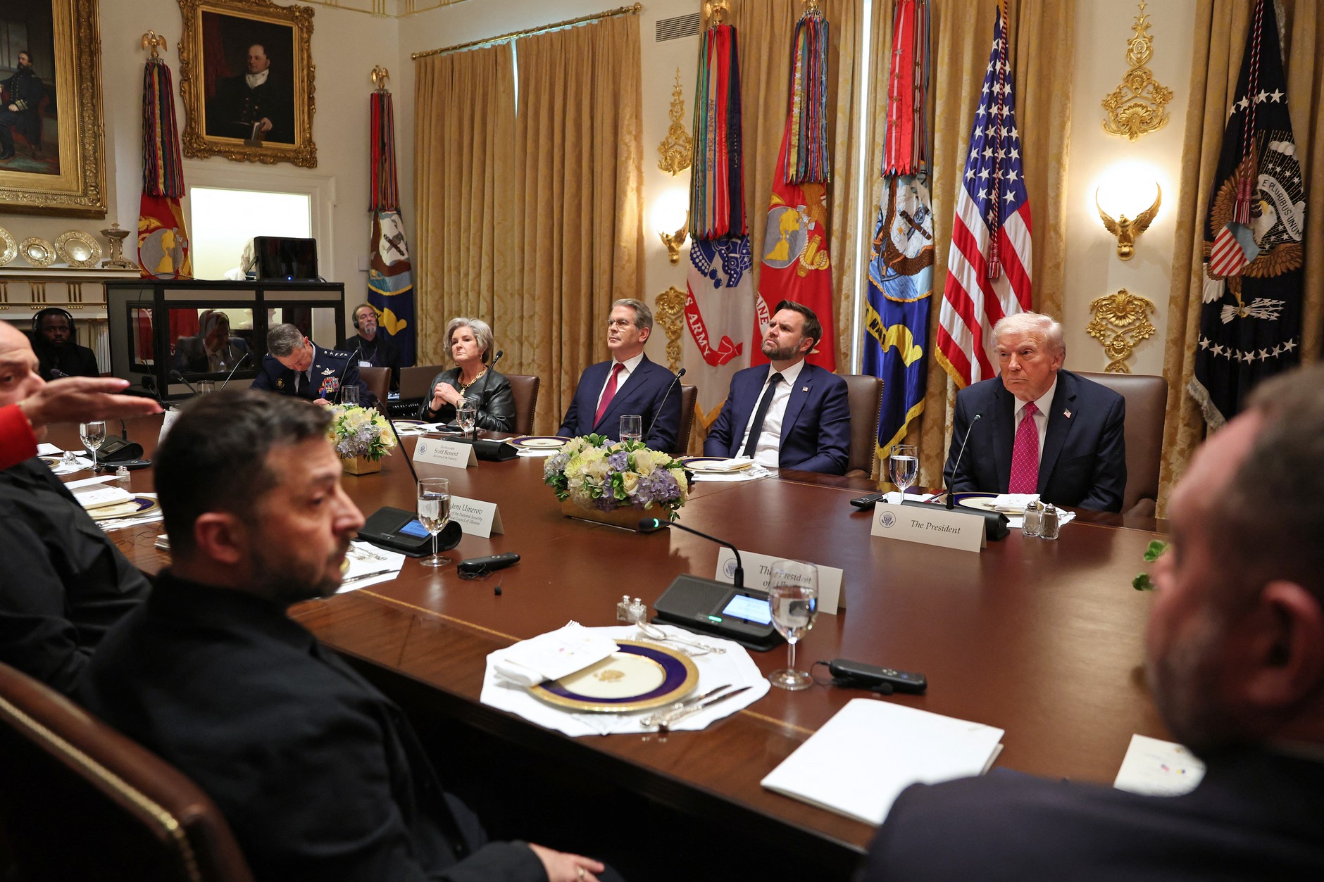 Spotkanie Wołodymyra Zełenskiego i Donalda Trumpa w Białym Domu, Waszyngton, 17 października 2025 r.