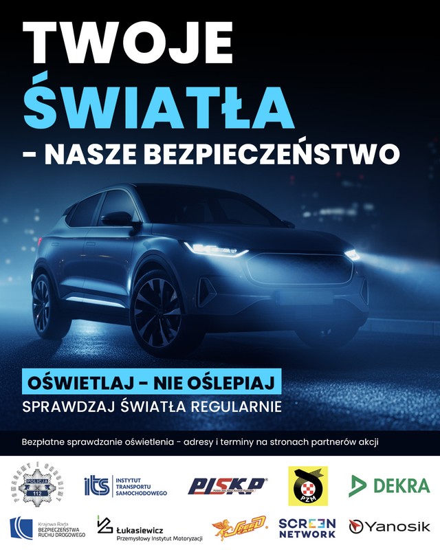 Kampania "Twoje Światła – Nasze Bezpieczeństwo"