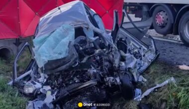 Tragiczny wypadek w Małopolsce. Nie żyje kierowca osobówki - Onet Wiadomości