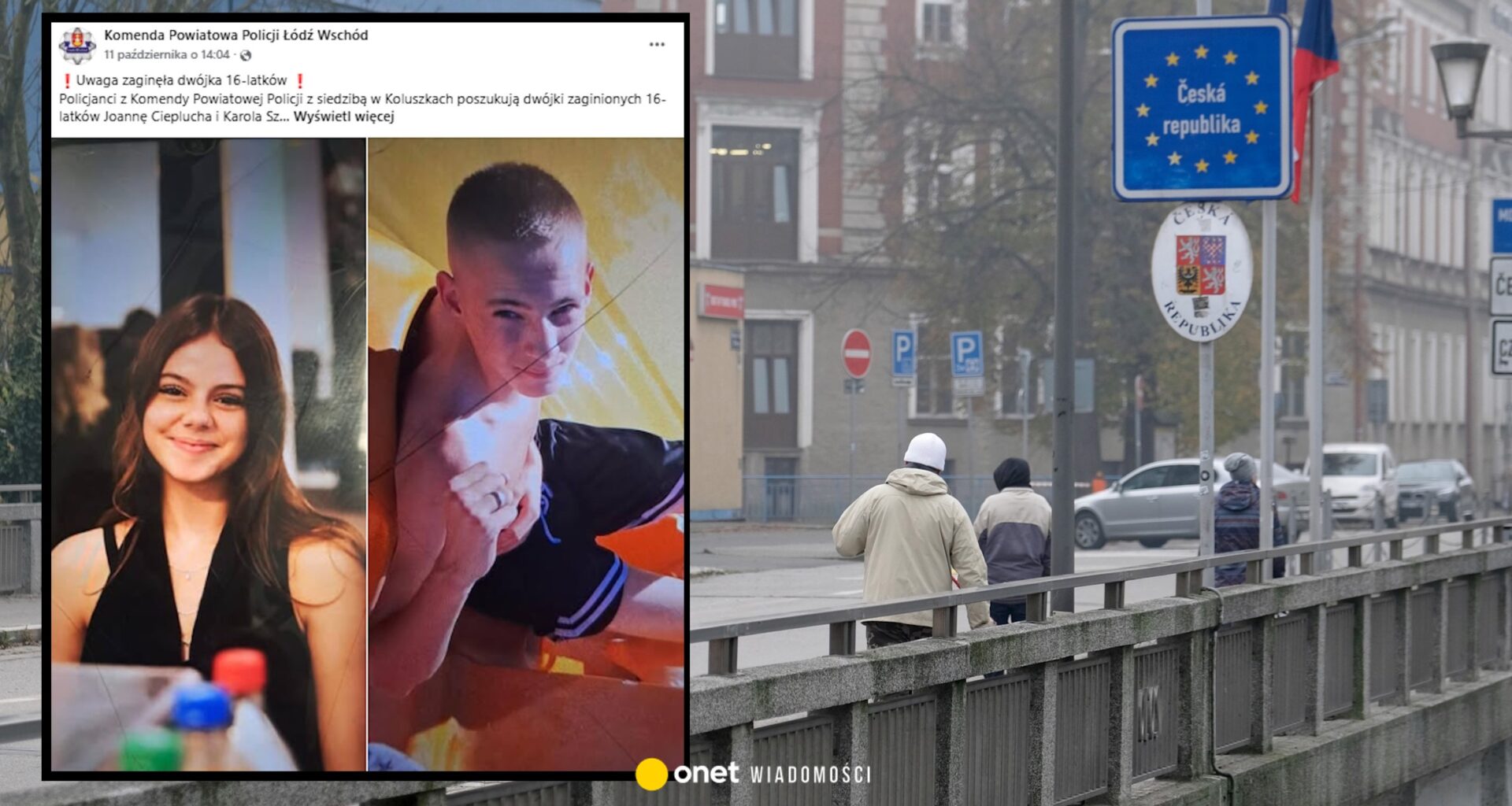 Spod Łodzi do Czech? Poszukiwania pary nastolatków trwają od tygodnia