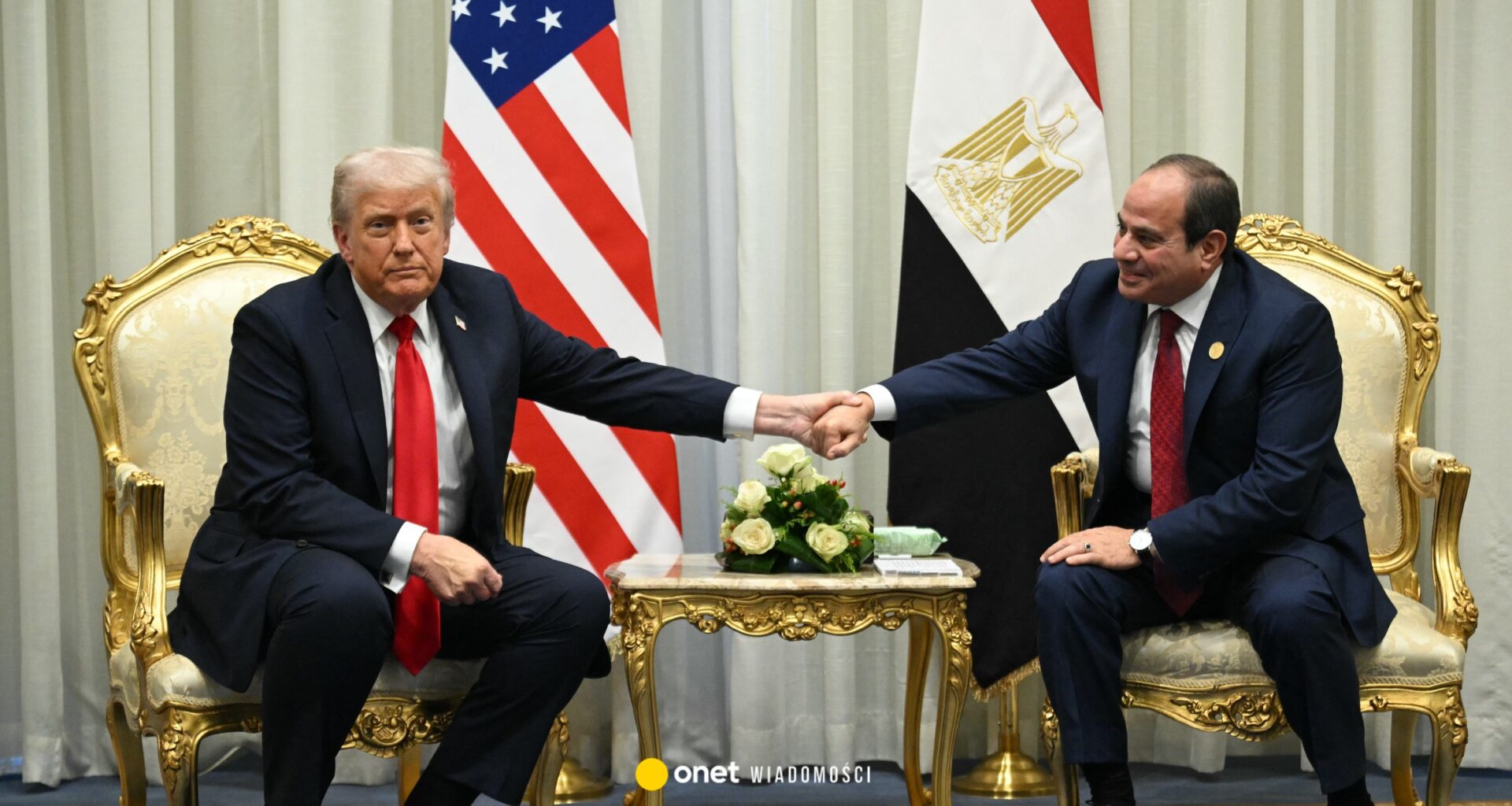 Donald Trump w Egipcie. Izraelskie rodziny mówią o naruszeniu porozumienia [RELACJA NA ŻYWO] - Onet