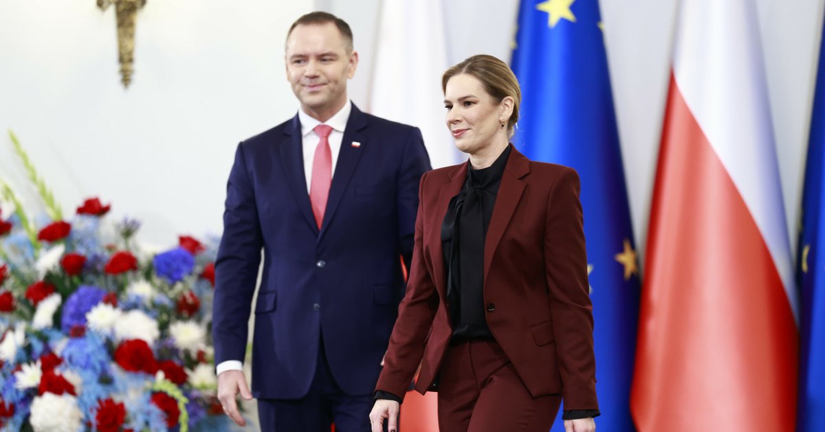 Karol i Marta Nawroccy na spotkaniu z laureatami i finalistami konkursu chopinowskiego