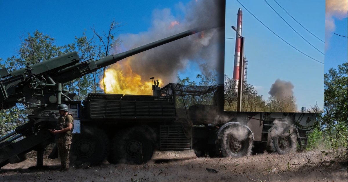 Ukraińcy uderzyli 1,5 tysiąca kilometrów od granicy. Kłęby dymu nad rafinerią - Onet