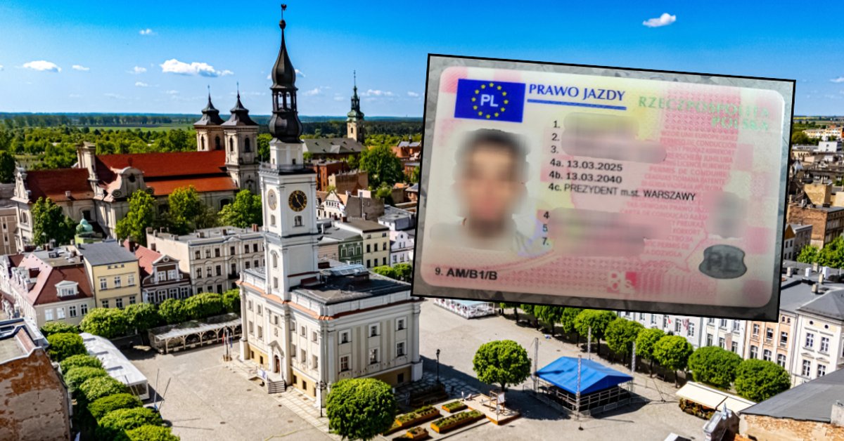 Pokazał do kontroli prawo jazdy zakupione w internecie