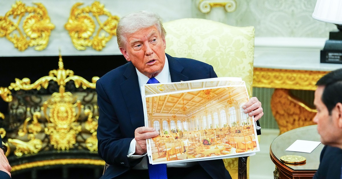 Od kogo Trump ma pieniądze na nową salę balową? Oto lista