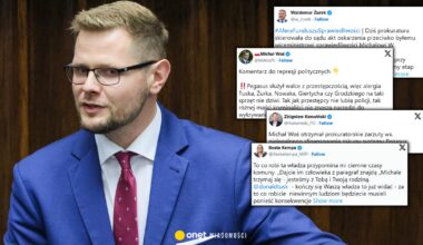 Michał Woś z aktem oskarżenia. W sieci zawrzało. "Dowód na paniczny strach tej władzy"