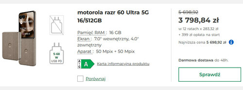 Motorola Razr 60 Ultra