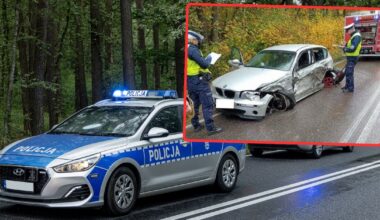 Dramatyczny wypadek na Kaszubach. 24-letni Kolumbijczyk został zatrzymany