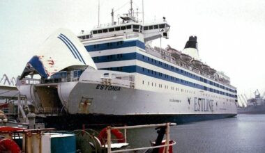 Archiwalne zdjęcie promu "Estonia" na kilka miesięcy przed katastrofą