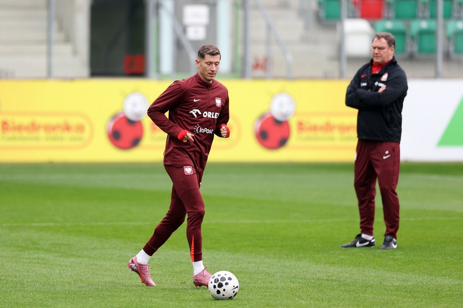 Robert Lewandowski i Jan Urban