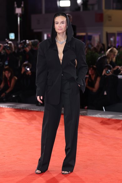 Kasia Smutniak na Festiwalu Filmowym w Wenecji w 2025 r.