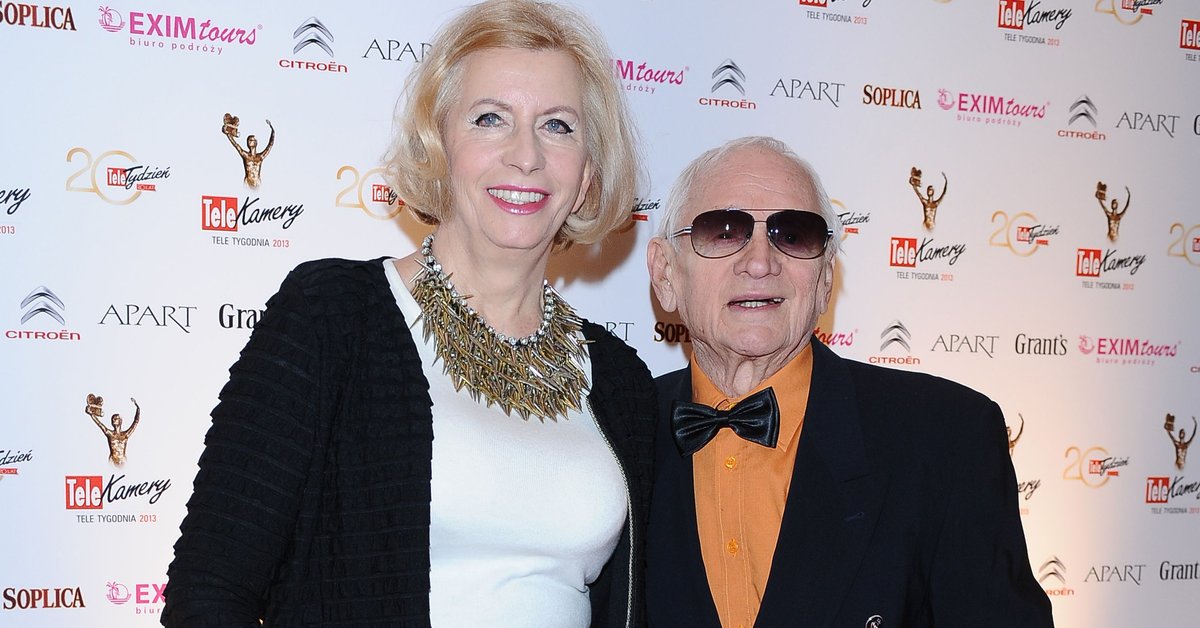 Krystyna i Witold Pyrkoszowie w 2008 r.