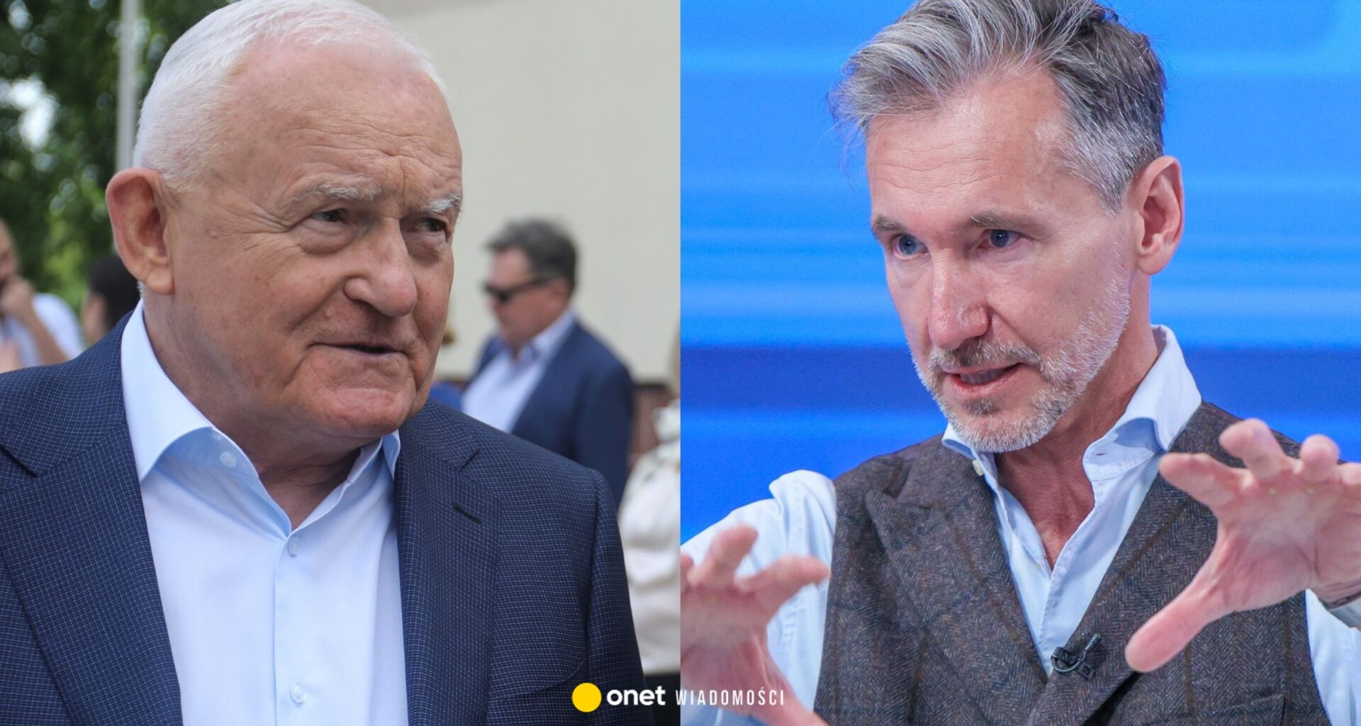 Emocje w studiu. Piotr Kraśko do Leszka Millera: momentami pana nie poznaję