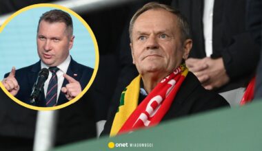 Kibice z Polski obrażali Donalda Tuska. Przemysław Czarnek komentuje