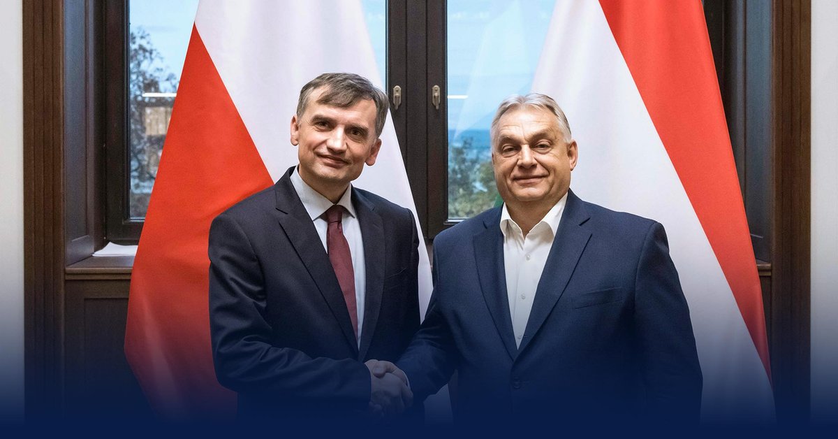 Viktor Orban spotkał się ze Zbigniewem Ziobrą. "Polski rząd chce go aresztować"