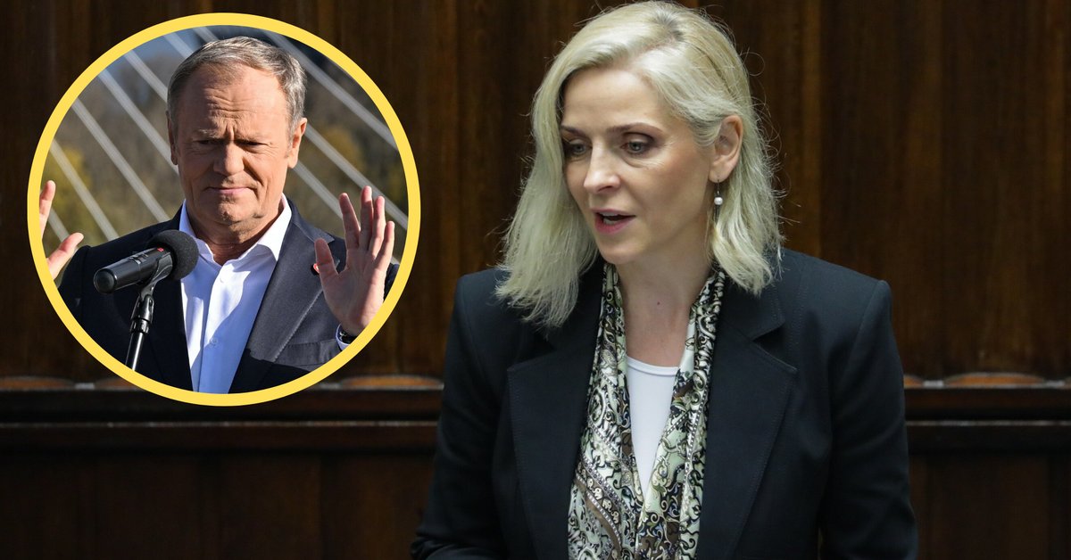 Joanna Mucha ostrzega premiera Tuska. Twierdzi, że został wprowadzony w błąd - Onet