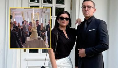 Tak wyglądał tort na weselu Katarzyny Cichopek i Macieja Kurzajewskiego. Zrobił furorę