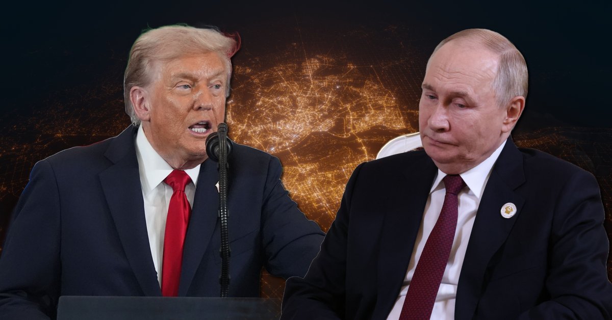 Donald Trump i Władimir Putin