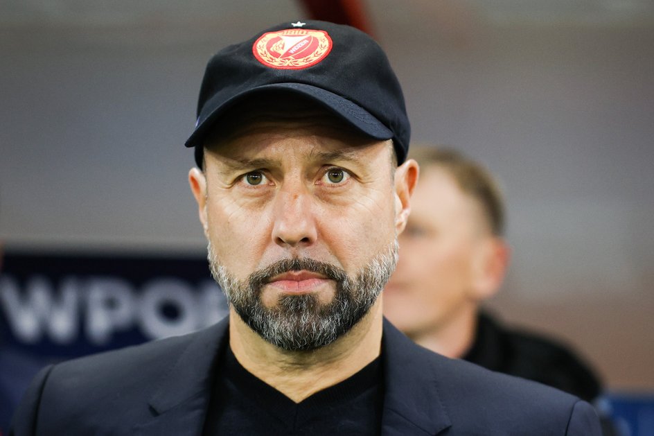 Trener Widzewa Igor Jovicević