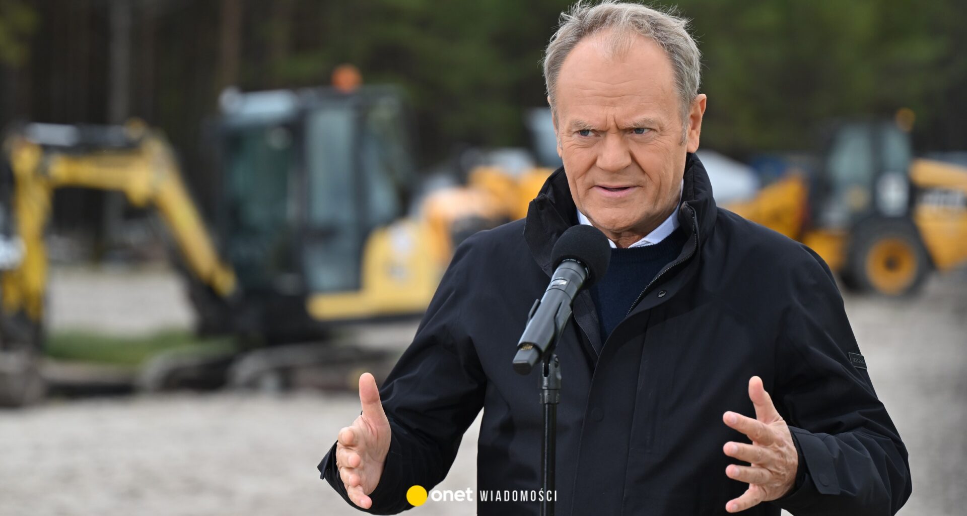 Donald Tusk o dwóch latach rządów. "Nieprzypadkowo wybrałem to miejsce"