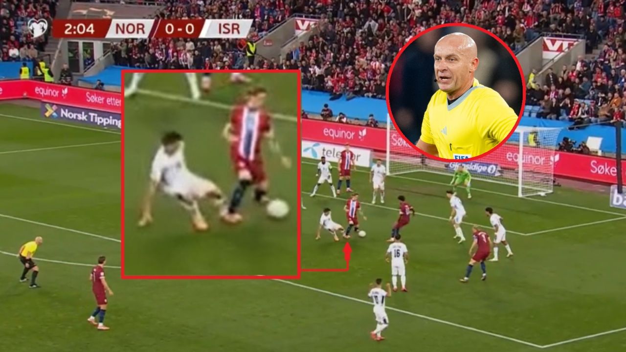 Rzut karny podyktowany 10 sekund po faulu. Szymon Marciniak nieźle to wykombinował - sport.tvp.pl