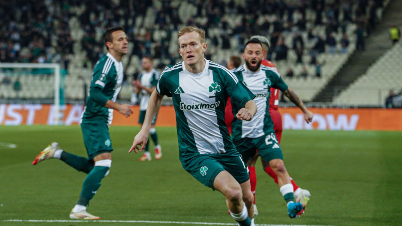 Liga grecka. Udane występy Polaków. Karol Świderski i Sebastian Musiolik wpisali się na listę strzelców - sport.tvp.pl