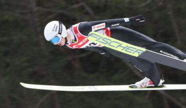Kacper Tomasiak ze znakomitym skokiem w treningu przed LGP w Klingenthal - sport.tvp.pl