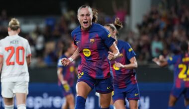 Ewa Pajor z kolejnym trafieniami w koszulce FC Barcelony. Polka przyczyniła się do zwycięstwa w Lidze Mistrzyń - sport.tvp.pl