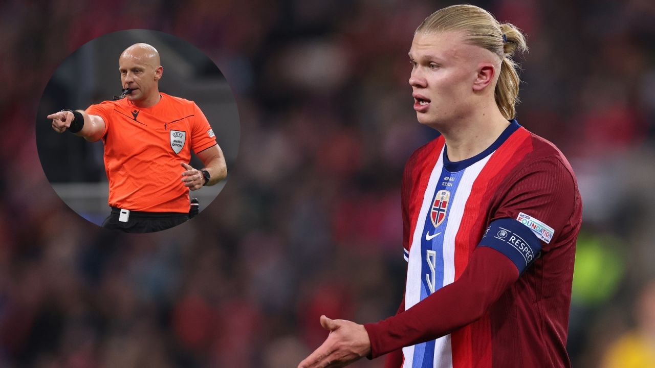 El. MŚ 2026. Zamieszanie z rzutami karnymi Erlinga Haalanda. Szymon Marciniak dwukrotnie wskazał na wapno - sport.tvp.pl