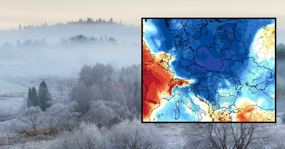 Pod koniec tygodnia spłynie do nas nowa fala zimnego powietrza