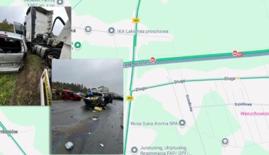 Karambol na autostradzie A1. Trwa akcja służb - Onet