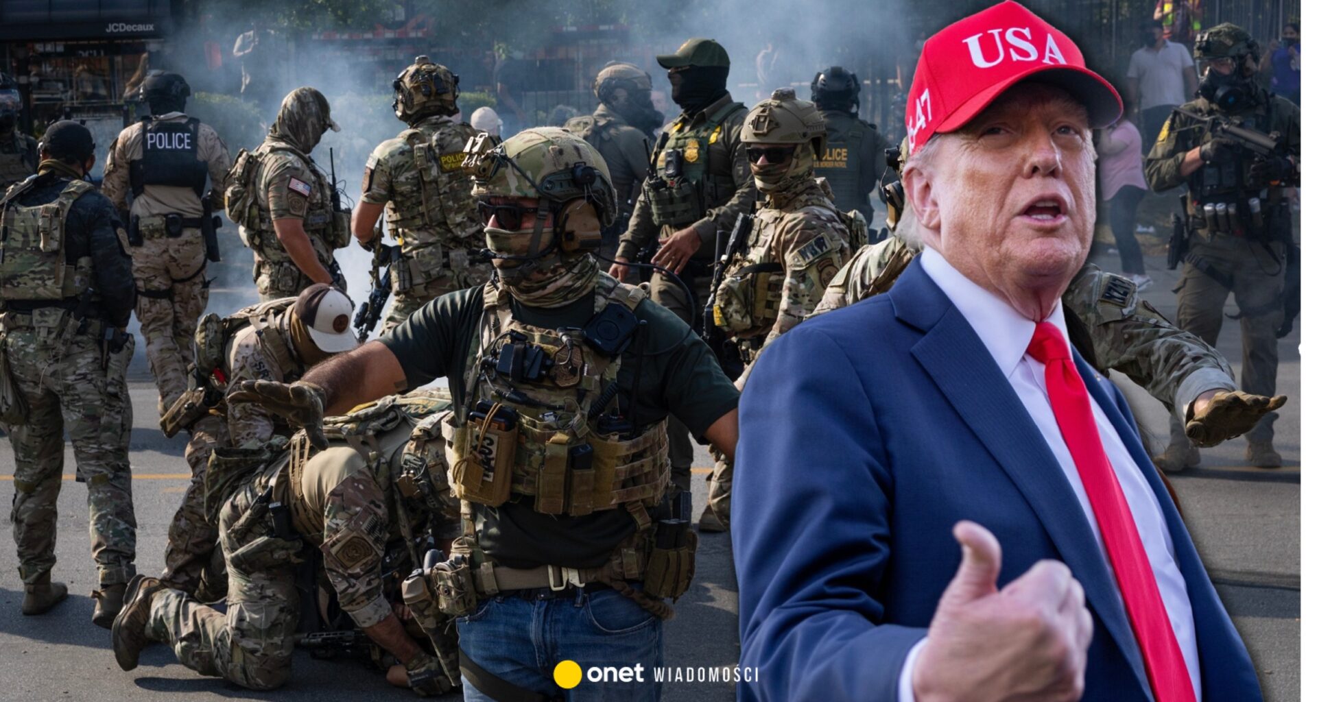 Donald Trump wypowiada wojnę demokratycznym miastom. Nie wyklucza powołania się na prawo z 1807 r. "Zrobię to, jeśli będzie to konieczne"