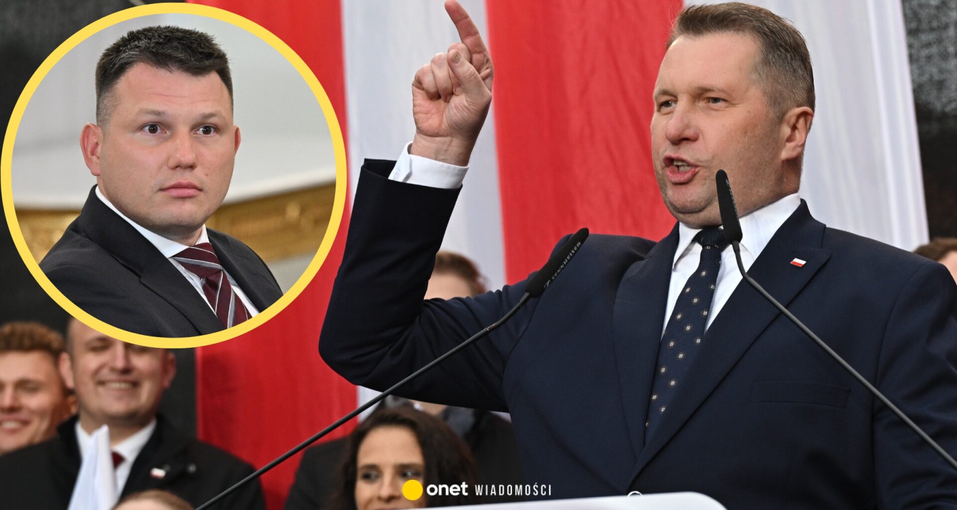 Przemysław Czarnek zwrócił się do Sławomira Mentzena. "Haniebne słowa"