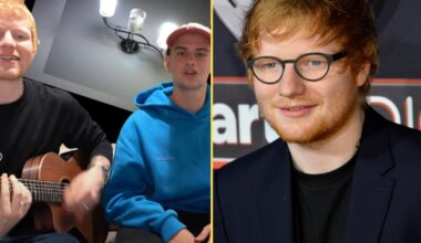 Ed Sheeran w Nowym Jorku, 2023 r.