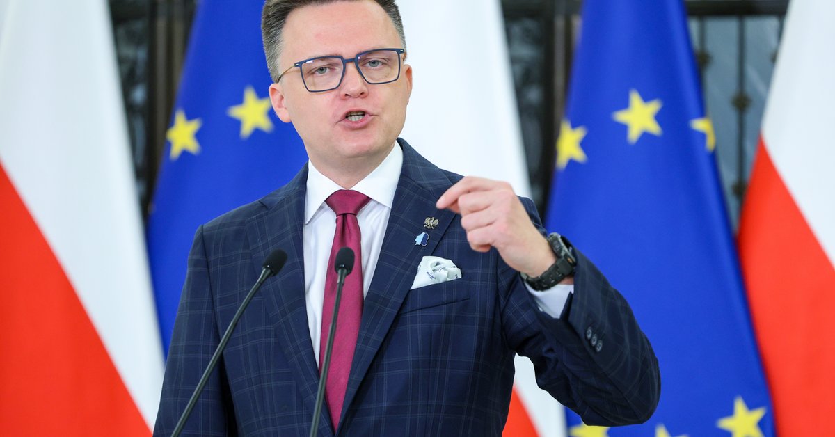 Szymon Hołownia stawia warunki przed odejściem z funkcji marszałka Sejmu - Onet