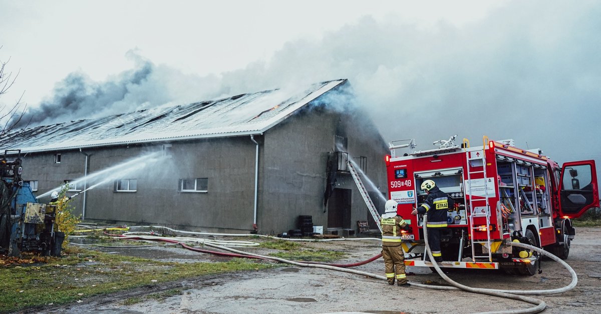 Groźny pożar w woj. śląskim. RCB wydało alert dla mieszkańców
